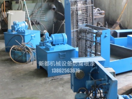 舊機(jī)床噴漆翻新